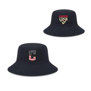 Cleveland Guardians Navy 2023 Fourth of July Bucket Hat