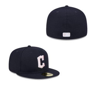 Cleveland Guardians Navy 2024 Mother's Day On-Field 59FIFTY Fitted Hat