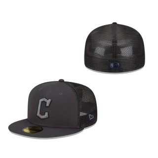 Cleveland Guardians 2022 Batting Practice 59FIFTY Fitted Hat Graphite
