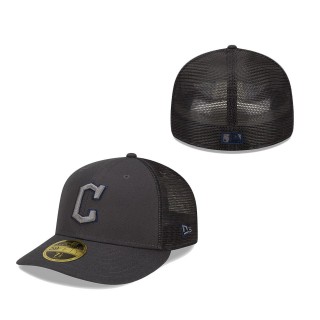 Cleveland Guardians 2022 Batting Practice Low Profile 59FIFTY Fitted Hat Graphite