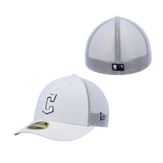 Cleveland Guardians White 2022 Batting Practice Low Profile 59FIFTY Fitted Hat