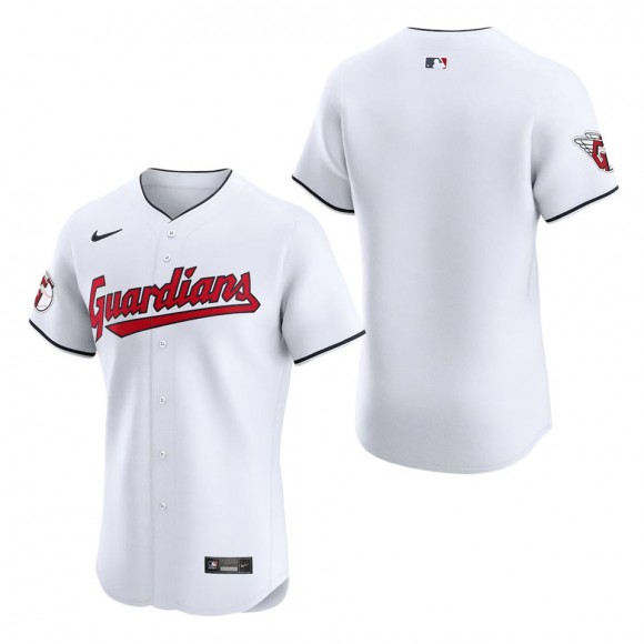 Cleveland Guardians White Home Elite Jersey