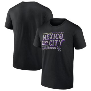 Colorado Rockies 2024 MLB World Tour Mexico City Series T-Shirt