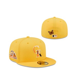 Colorado Rockies Butterflies 2022 59FIFTY Fitted Hat