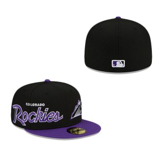 Colorado Rockies Double Logo Fitted