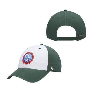 Men's Colorado Rockies Green Area Code City Connect Clean Up Adjustable Hat