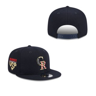Colorado Rockies Independence Day 9FIFTY Snapback Hat