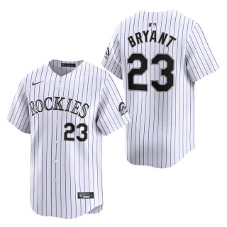 Colorado Rockies Kris Bryant White Home Limited Player Jersey