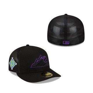Colorado Rockies 2022 Spring Training Low Profile 59FIFTY Fitted Hat Black