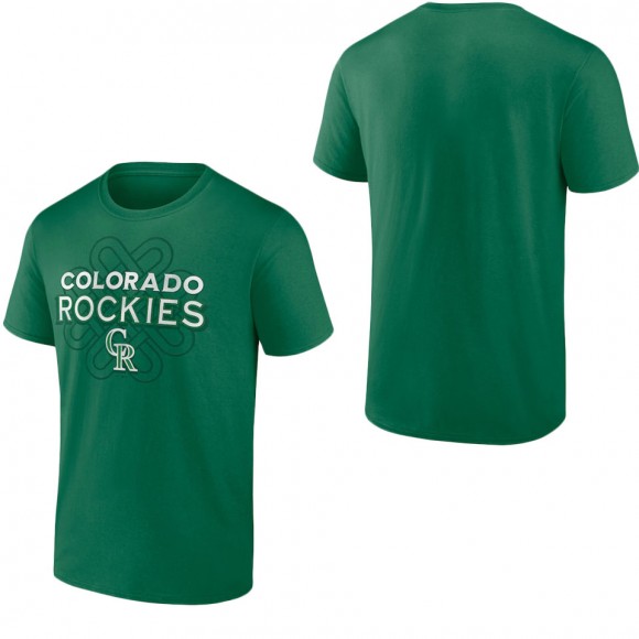 Colorado Rockies Kelly Green St. Patrick's Day Celtic Knot T-Shirt