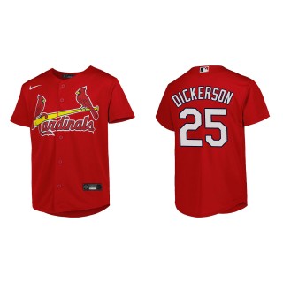 Corey Dickerson Youth St. Louis Cardinals Red Alternate Replica Jersey