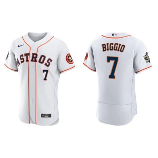 Craig Biggio Houston Astros White 2022 World Series Home Authentic Jersey
