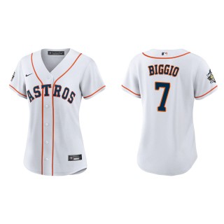 Craig Biggio Women's Houston Astros White 2022 World Series Home Replica Jersey
