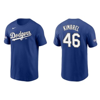 Men's Dodgers Craig Kimbrel Royal 2021 City Connect T-Shirt
