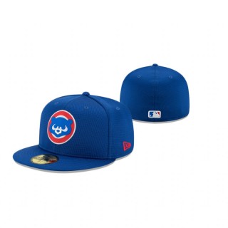 Cubs Royal 2021 Clubhouse 59FIFTY Fitted Hat