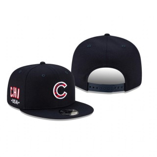 Chicago Cubs Navy 4th of July 9FIFTY Adjustable Hat