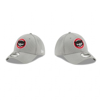 Cubs Clubhouse Gray 39THIRTY Flex Hat