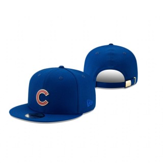 Chicago Cubs Royal Gilded Front 9Fifty Strapback Hat