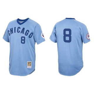 Chicago Cubs Ian Happ Light Blue Authentic 1976 Cooperstown Jersey