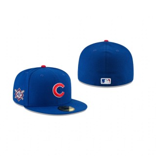 Cubs Royal Jackie Robinson Day 59FIFTY Fitted Hat