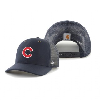 Chicago Cubs Navy MVP Trucker Snapback Hat