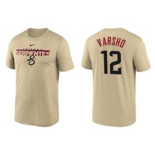 Daulton Varsho Arizona Diamondbacks 2022 City Connect Legend T-Shirt Gold