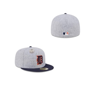 Detroit Tigers 70th Anniversary Gray 59FIFTY Fitted Hat