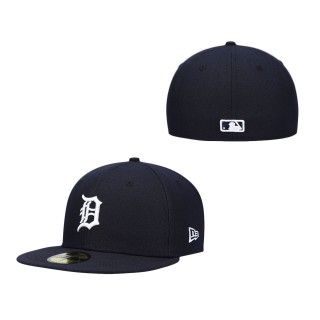 Detroit Tigers Authentic Collection On-Field Home Fitted Hat Navy
