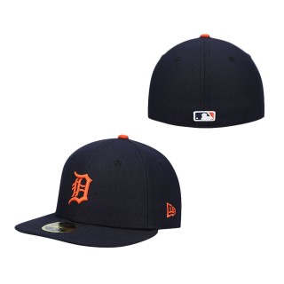 Detroit Tigers Authentic Collection On-Field Road Low Profile Fitted Hat Navy