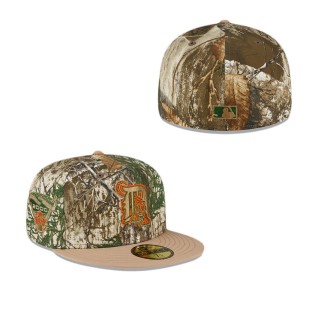 Detroit Tigers Just Caps Camouflage 59FIFTY Fitted Hat