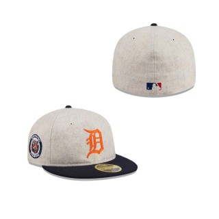 Detroit Tigers Melton Wool Retro Crown 59FIFTY Fitted Hat