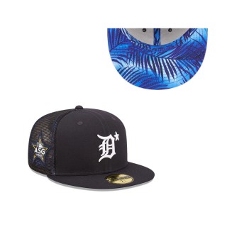 Men's Detroit Tigers Navy 2022 MLB All-Star Game Workout 59FIFTY Fitted Hat