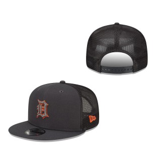 Detroit Tigers 2022 Batting Practice 9FIFTY Snapback Adjustable Hat Graphite