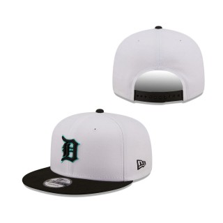 Detroit Tigers Spring Two-Tone 9FIFTY Snapback Hat White Black