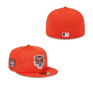 Detroit Tigers Orange 2024 Spring Training 59FIFTY Fitted Hat