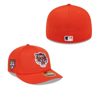 Detroit Tigers Orange 2024 Spring Training Low Profile 59FIFTY Fitted Hat