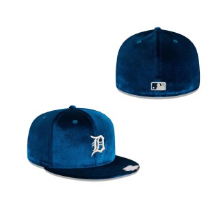 Detroit Tigers Velvet Visor Clip Fitted Hat