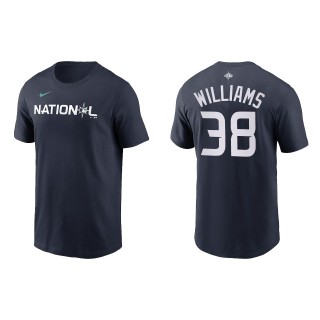 Devin Williams National League Navy 2023 MLB All-Star Game T-Shirt