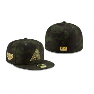 Arizona Diamondbacks 2019 Armed Forces Day 59FIFTY Fitted On-Field Hat