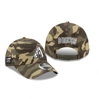Arizona Diamondbacks Camo 2021 Armed Forces Day 9FORTY Adjustable Hat