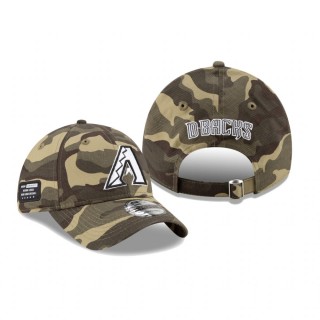 Arizona Diamondbacks Camo 2021 Armed Forces Day 9TWENTY Adjustable Hat