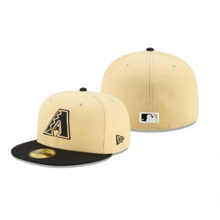 Diamondbacks 2021 City Connect Gold Black 59FIFTY Fitted Cap