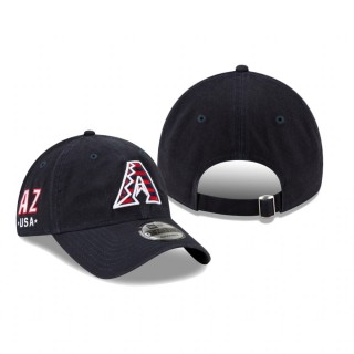 Arizona Diamondbacks Navy 4th of July 9TWENTY Adjustable Hat
