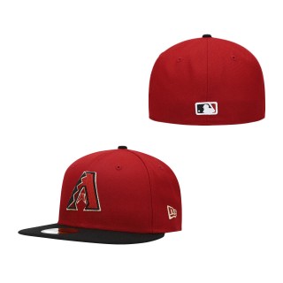 Arizona Diamondbacks New Era On-Field Alternate Authentic Collection 59FIFTY Fitted Hat Red