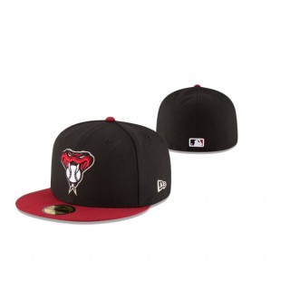 Diamondbacks Red Black Authentic Collection Hat
