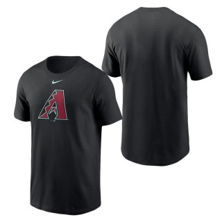 Arizona Diamondbacks Black Large Logo T-Shirt