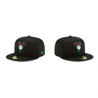 Diamondbacks Clubhouse Black 59FIFTY Fitted Hat