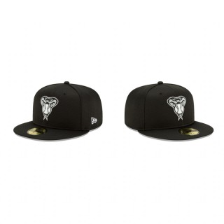 Diamondbacks Clubhouse Black Team 59FIFTY Fitted Hat