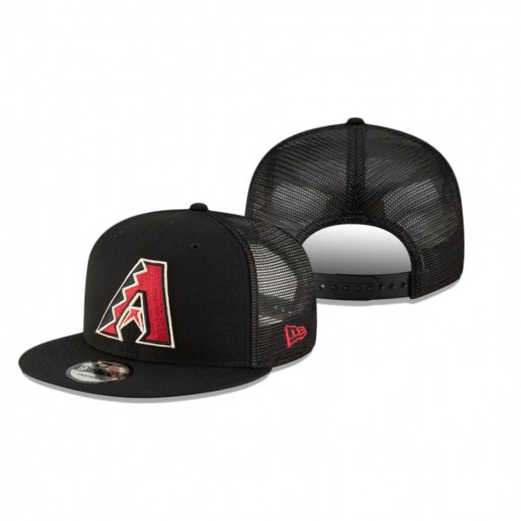 Arizona Diamondbacks Black On-Field Replica 9FIFTY Snapback Hat