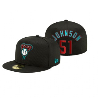 Diamondbacks Randy Johnson Black 2021 Clubhouse Hat
